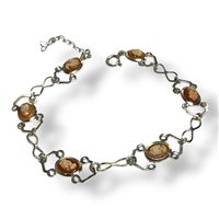Pulsera Mandile 1922 Mujer Cammei  in Plata Conchiglia 2MBRCM20.3